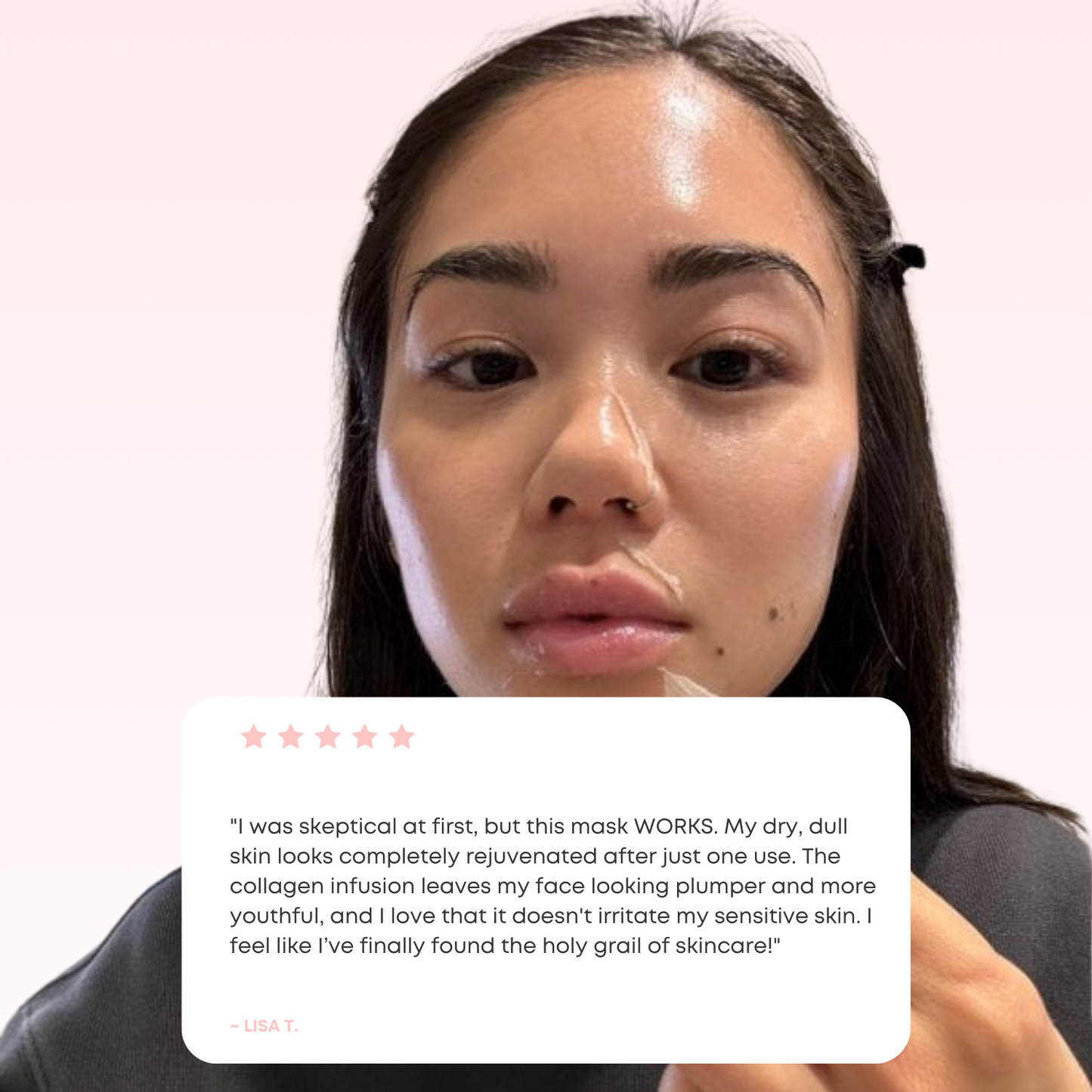 Lux Cove Overnight Collagen Mask