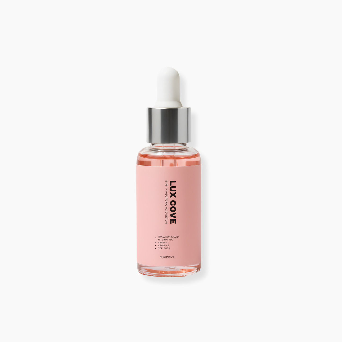 Lux Cove Skin Firming 5-in-1 Hyaluronic Acid Face Serum