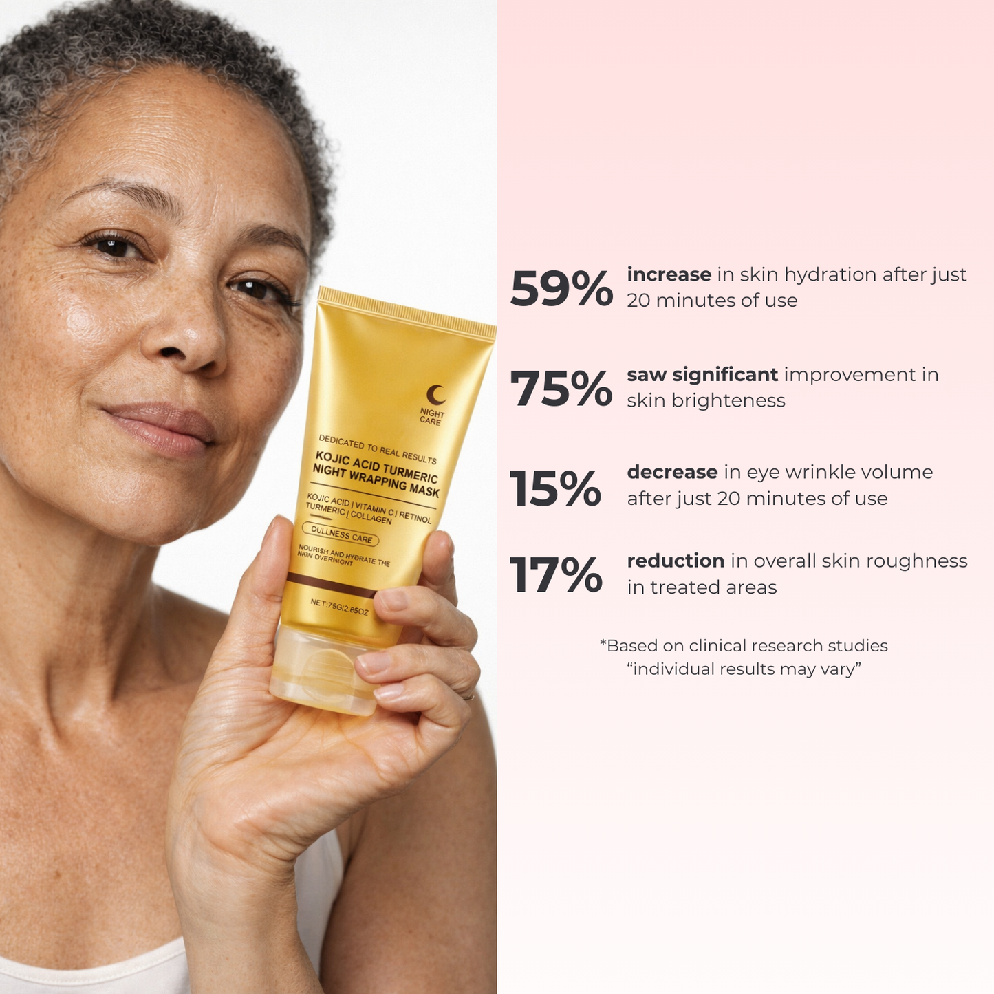 Lux Cove Kojic Acid Overnight Collagen Mask