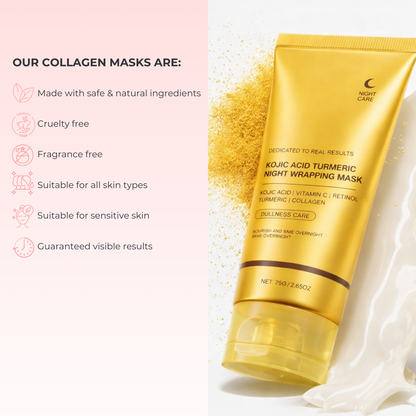 Lux Cove Kojic Acid Overnight Collagen Mask