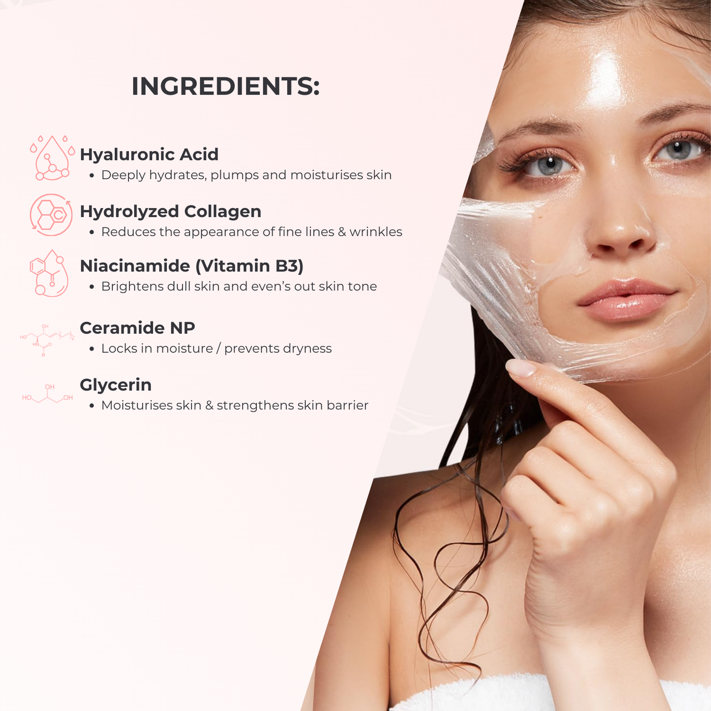 Lux Cove Overnight Collagen Mask