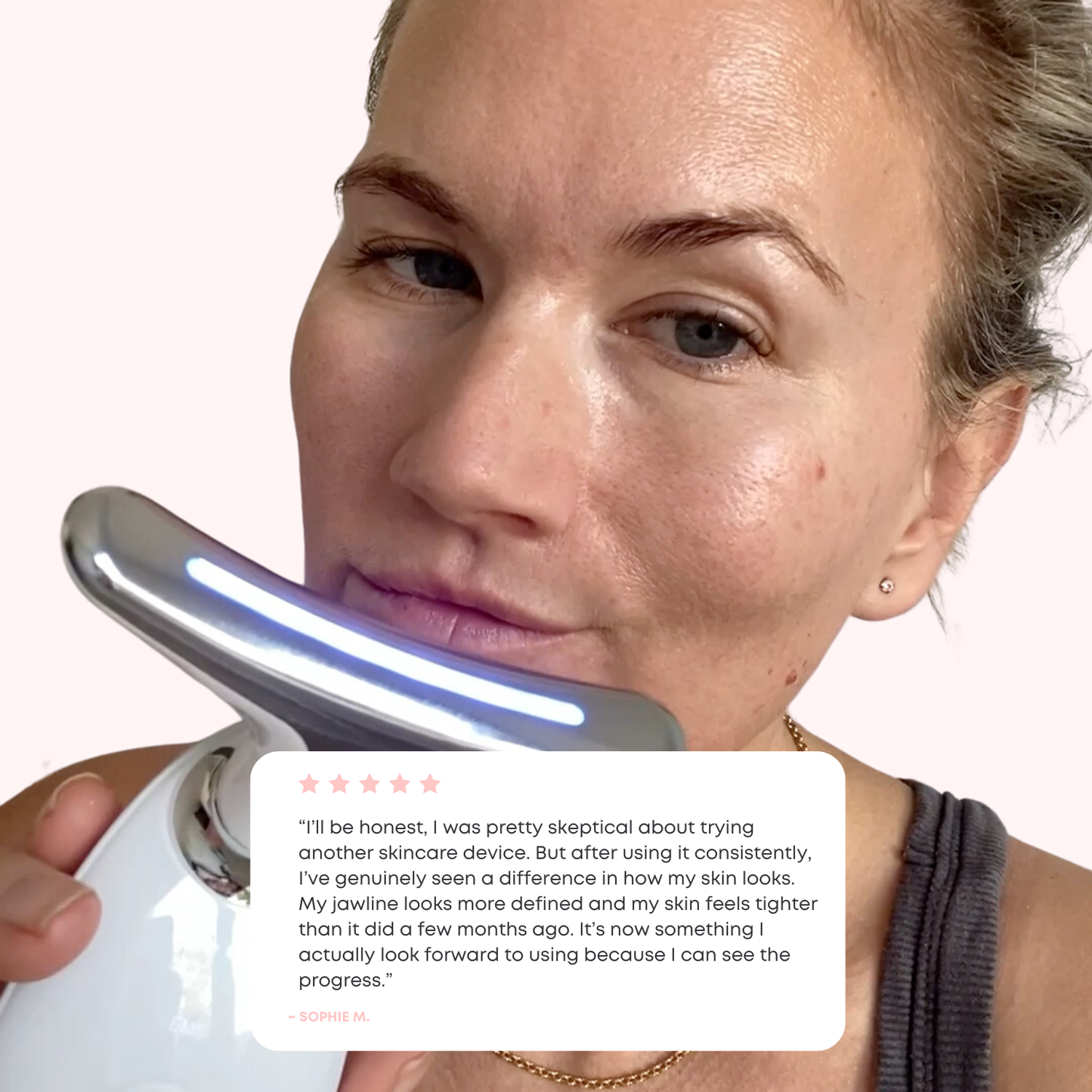 Lux Cove 7-in-1 LED Facial Sculptor