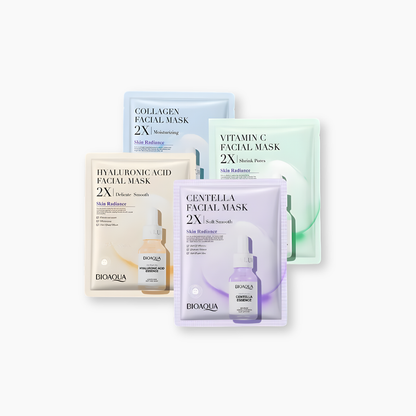 Lux Cove Anti-Aging Sheet Mask Set (4 PCS)